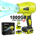 【Fathersdaygift】Seese Turbo Jet Blower,Leaf Blower, Violent Turbo Fan, Pure Copper Motor,Car Drying after Wash, Handheld Snow Blower,Cordless Turbo Power Air Duster,Home Improve,Garden Mainte Holiday Gifts