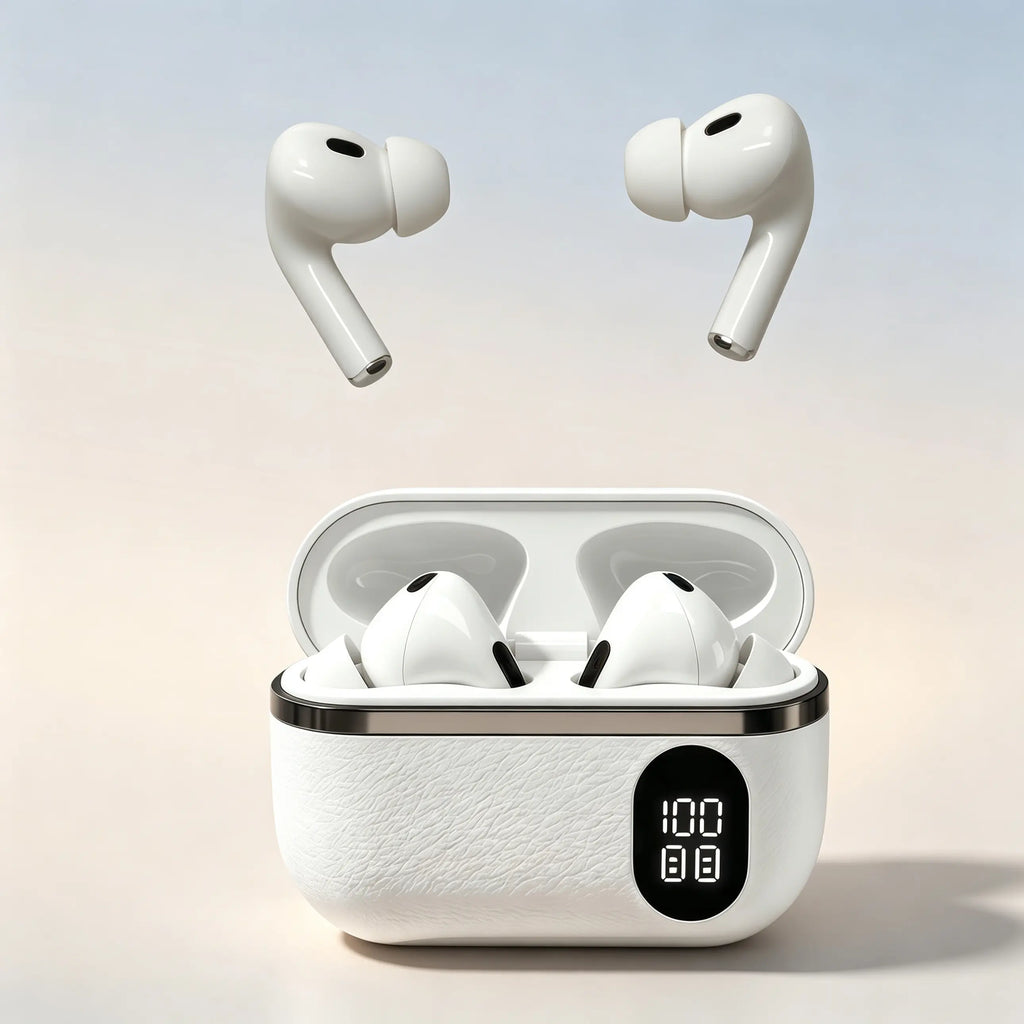 Experience Unmatched Style and Sound with the Fluffdrip T01 Rechargeable Wireless Bluetooth In-Ear Headphones - Perfect for Any Device!