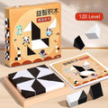 Hidden Block Puzzle 120 Level ABS Material Interesting Enhances Logic and Spatial Reasoning Suitable for 6 Years Old